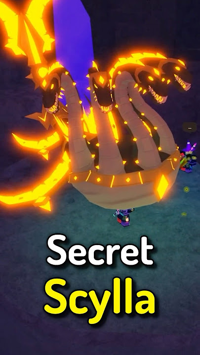 Catching SECRET SCYLLA in Roblox Fisch Mariana Veil