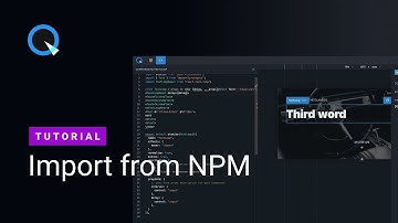 #QuarklyTutorials: Creating a Custom Component, Importing from NPM, and Transferring Props