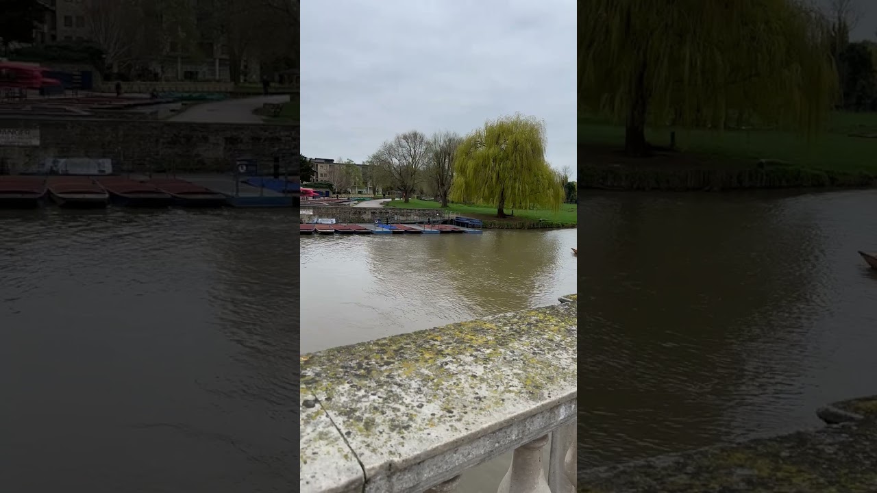 Silver Street Bridge, River Cam, Cambridge, United Kingdom 