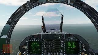 DCS Hornet - CASE I with realistic wind and fast carrier