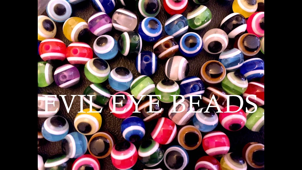 EVIL EYE BEADS FOR FISHING LEADERS & JEWELRY MAKING! YouTube