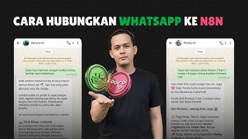 Cara Membuat WhatsApp AI Chatbot dengan n8n & Google Gemini (Gratis & Lengkap dengan Docker & WAHA)