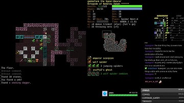 Octopode Gladiator of Nemelex Xobeh - Part 12 - Dungeon Crawl Stone Soup 0.23-a