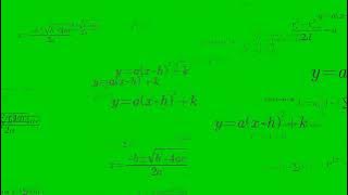 Green Screen Calculation effect | Math's effect | math formulas