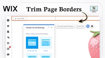 Hoe maak je de kop- en voettekst kleiner in Wix