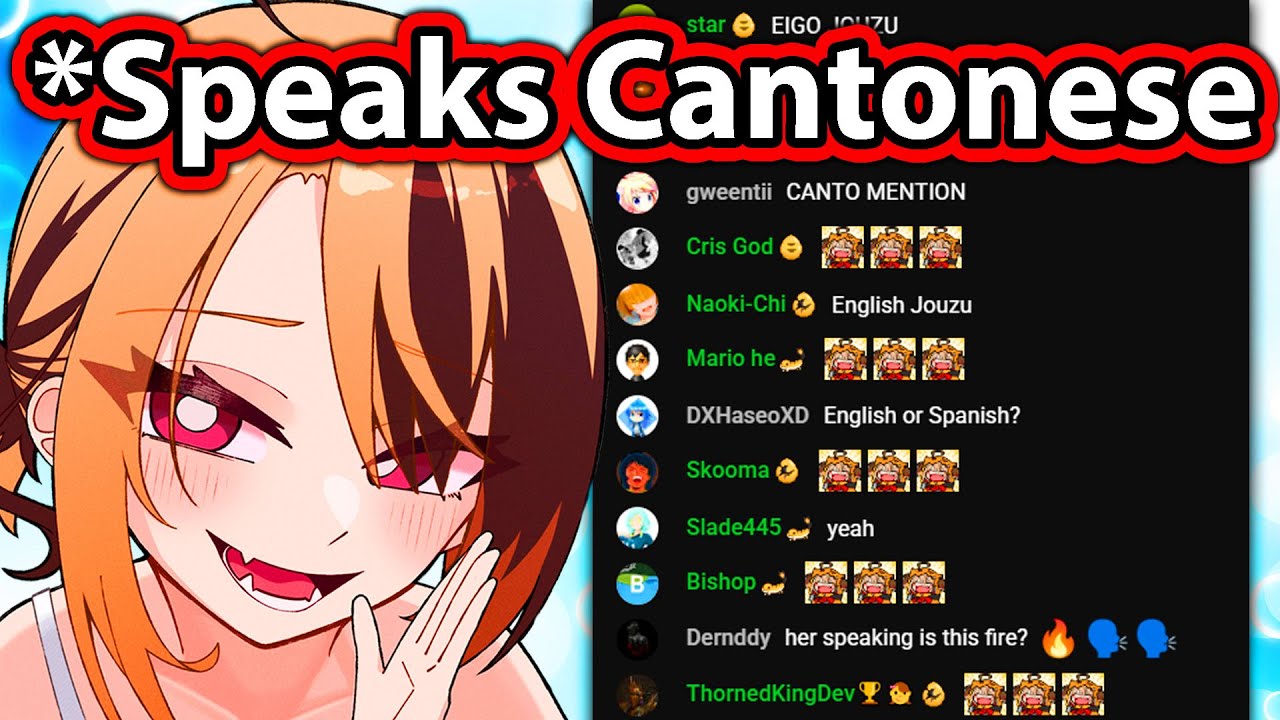 Gigi Suddenly Speaks Cantonese, Chat: