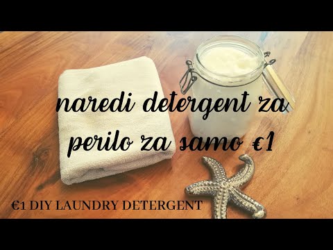 Video: Kako Narediti Tekoči Detergent Za Perilo Sami