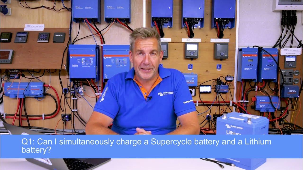 Victron Energy Tech Talk Episode 8 (parallel Lithium batteries, Cyrix