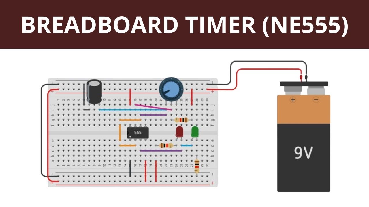 Breadboard Timer (NE555) | Projeto 7 - YouTube