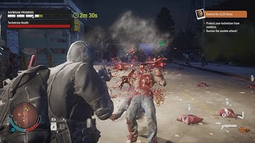 State of Decay 2 - Daybreak Co-op Gameplay (5 Waves) [1080p 60FPS HD]