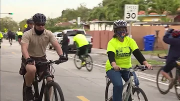 Miami bike ride honors Martin Luther King Jr. with message of togetherness