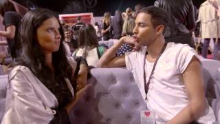 Victoria's Secret: Olivier Rousteing meets Adriana Lima