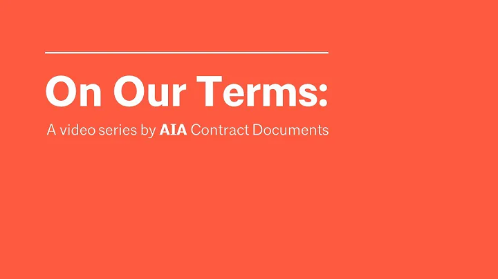 The AIA A201 General Conditions Notice Provision, Explained - DayDayNews
