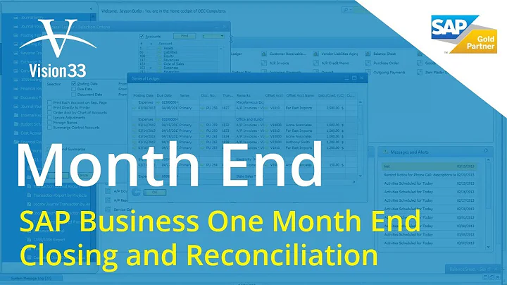 Month End Closing and Reconciliation with Mike Hodge