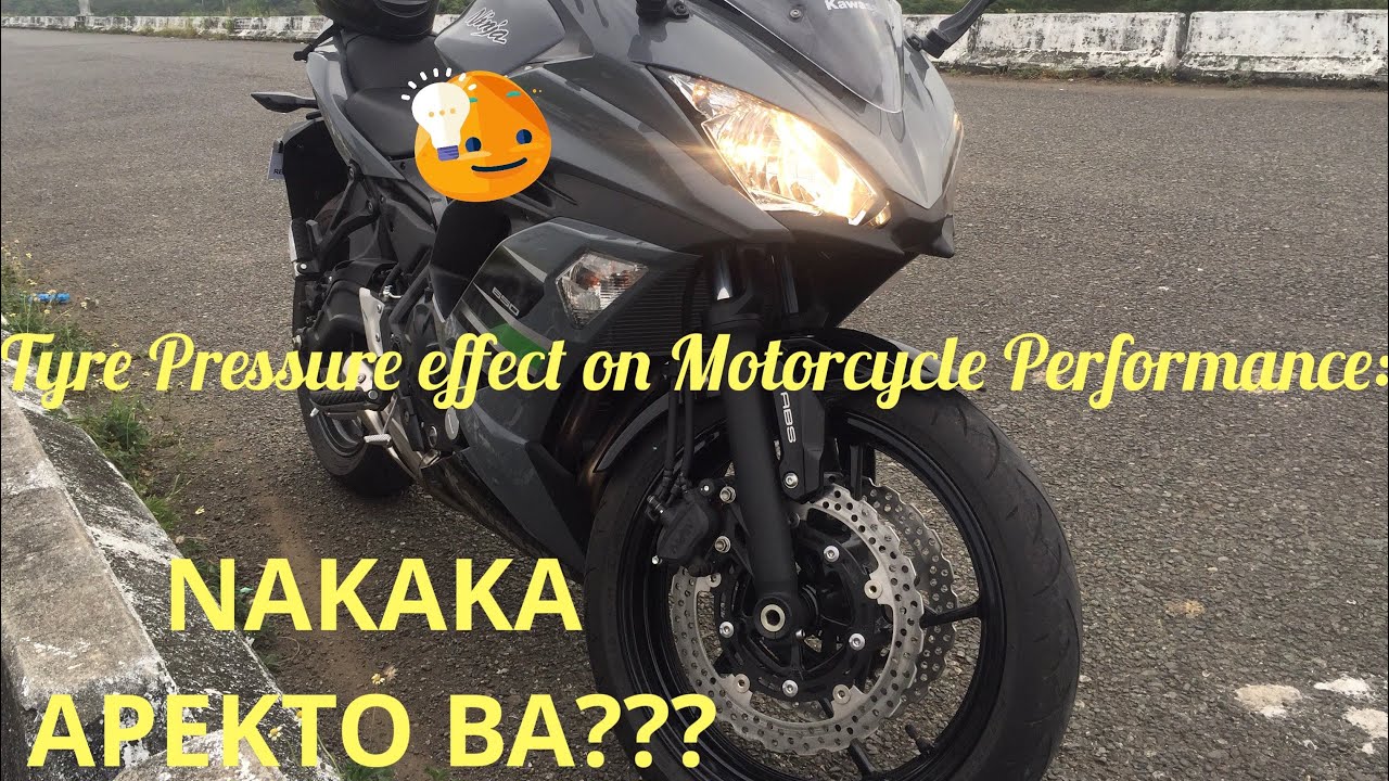 2019 Kawasaki Ninja 650 Tyre Pressure Effect on Motorcycle