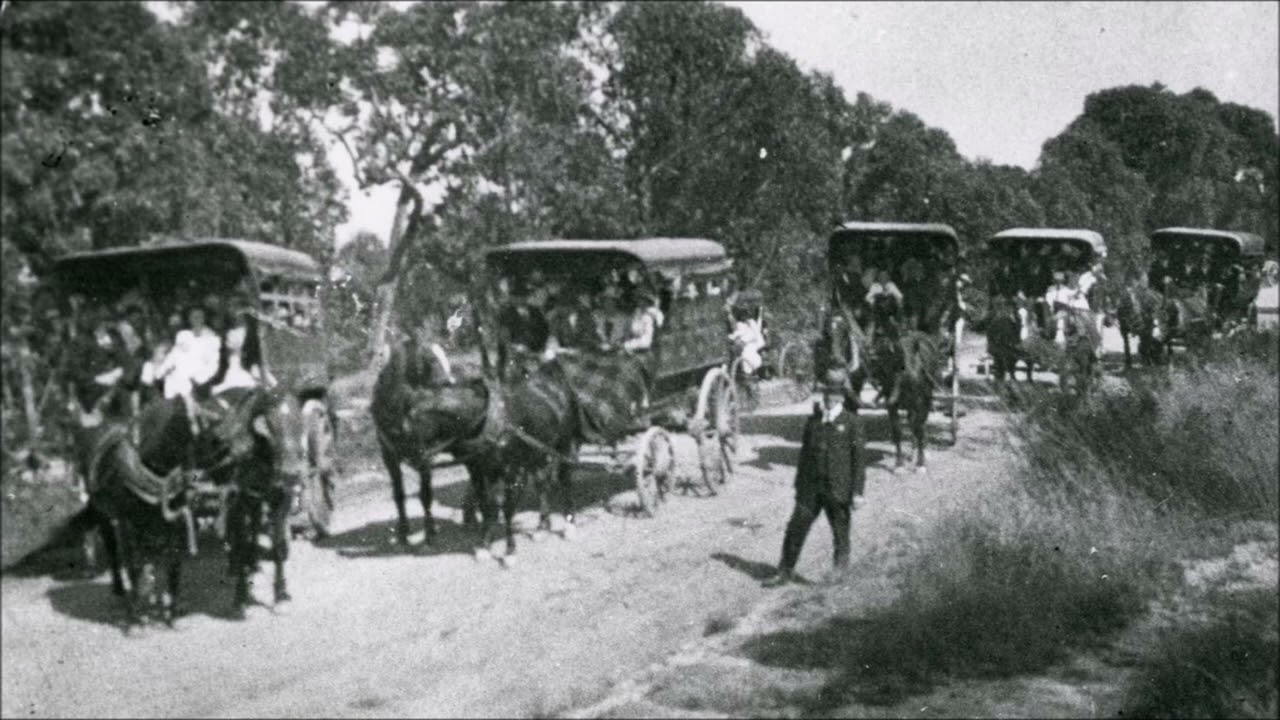 Doncaster Road in the year 1900