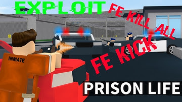 Prison life | NEW Super OP Exploit Gui | FE KILL ALL + MORE