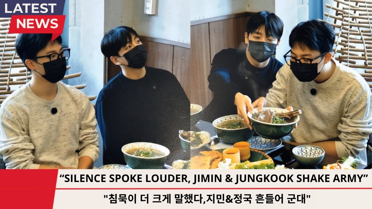 "1 Hour Ago!"After That Emotional Moment, Jimin & Jungkook's Concert Became A Warm Conversation."