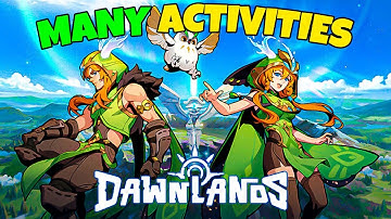 SOLID LOOKING SURVIVAL RPG (BETA GAMEPLAY) - DAWNLANDS // FIRST LOOK GAMEPLAY