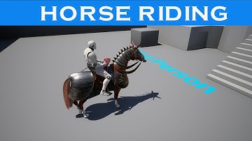 Unreal Engine Horse Ride Tutorial