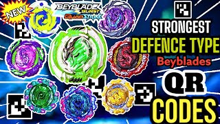 All New Strongest DEFENCE Beyblades QR Codes - Beyblade Burst QuadStrike App