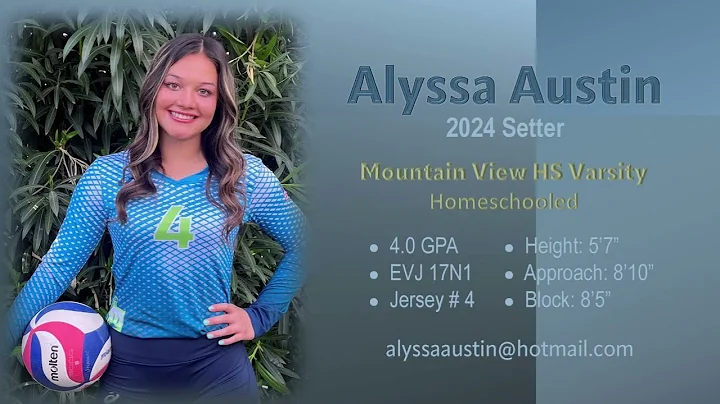Alyssa Austin #4 // 2024 Setter // USAV GJNQ - 7.0...