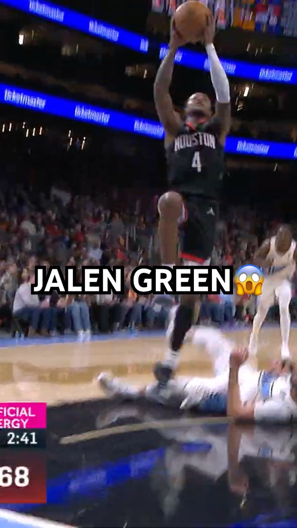 Jalen Green In and Out was clean ?