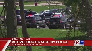 Police Shot And Killed Armed Student Outside Wisconsin School Authorities Say