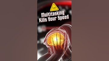 Why Multitasking Makes You Slower #shorts