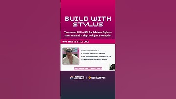 Thanks to Arbitrum Nitro and Stylus, we’re no longer locked into Solidity