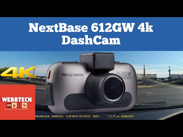 NextBase 612GW 4k Dash Cam Walkthrough & Test - YouTube