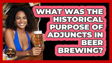 What Was The Historical Purpose Of Adjuncts In Beer Brewing? - The Pint Guy