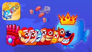 ✅ FISH.IO - HUNGRY FISH 🐳 Gameplay | ALL LEVELS #1