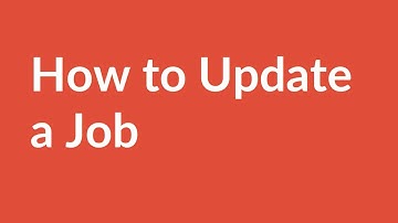 How to Update a Job on Okappy