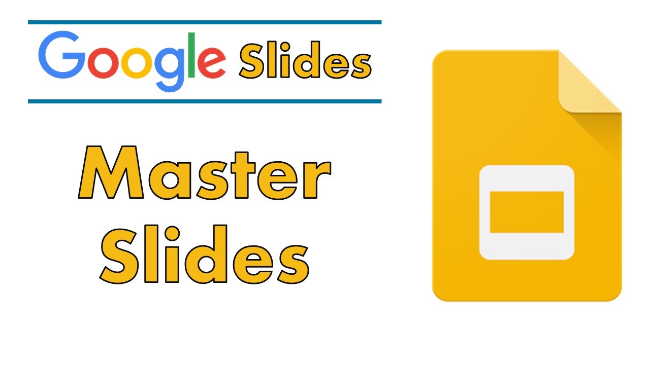 google presentation change master slide