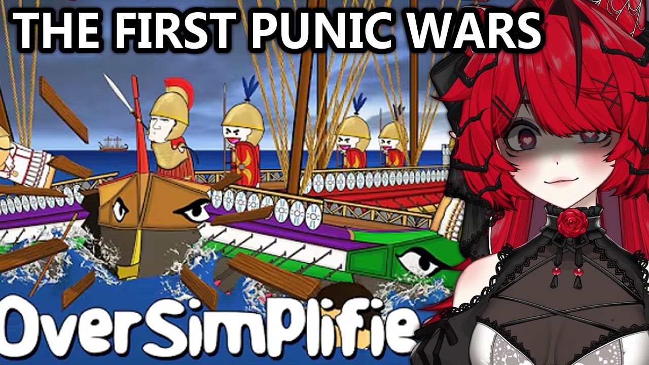 GERMAN VTUBER reacts to The First Punic War | Oversimplified (Part 1)
