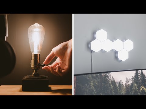 Video: Lampu Meja Untuk Desktop (82 Foto): LED Untuk Meja Siswa, Cara Memilih Pencahayaan, Persyaratan