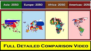 Asia 2050 Vs Europe 2050 Vs Americas 2050 Vs Africa 2050 | Detailed Comparison | #bluestar | by Blue Star 194 views 8 months ago 4 minutes