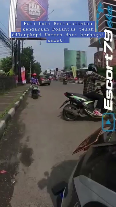 Kendaraan Polantas telah dilengkapi Kamera tilang Elektronik