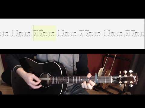 Free Fallin (Chords and Strumming) Watch and Learn Guitar Lesson