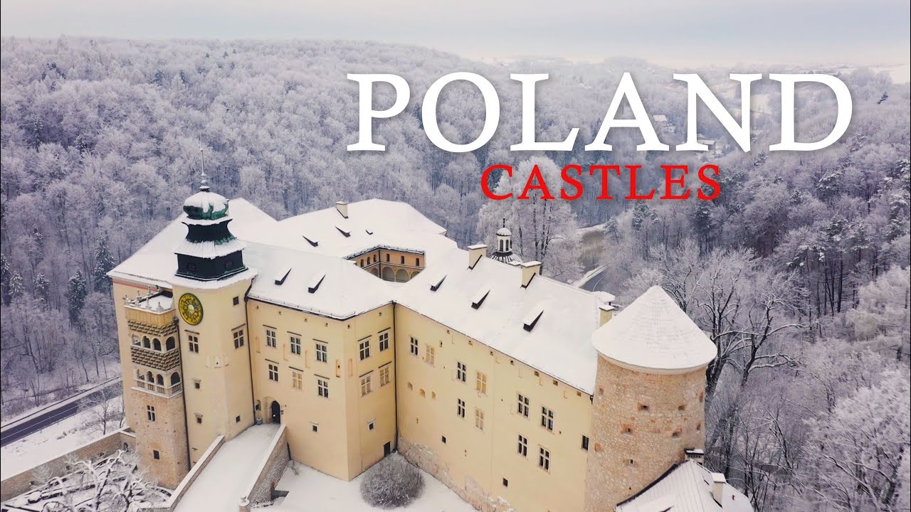 🇵🇱 Poland - Fairytale Castles & Palaces in 4K Drone footage | World 4K Videos UHD