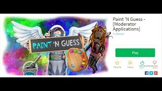 Roblox Pictionary - pictionary on roblox playing paint n guess with my friend