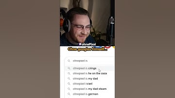 Ohnepixel googles himself... @ohnepixel  #cs2 #csgo #twitch