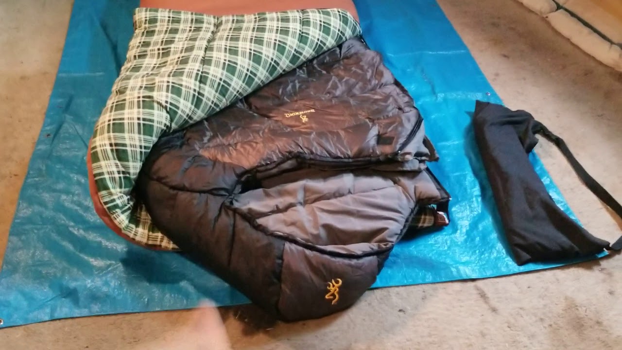 50 below zero sleeping bag YouTube