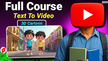 Mobile Se Cartoon Video Kaise Banaye? | Mobile Se 3D Animation Full Course in Hindi 🔥| Decode HV