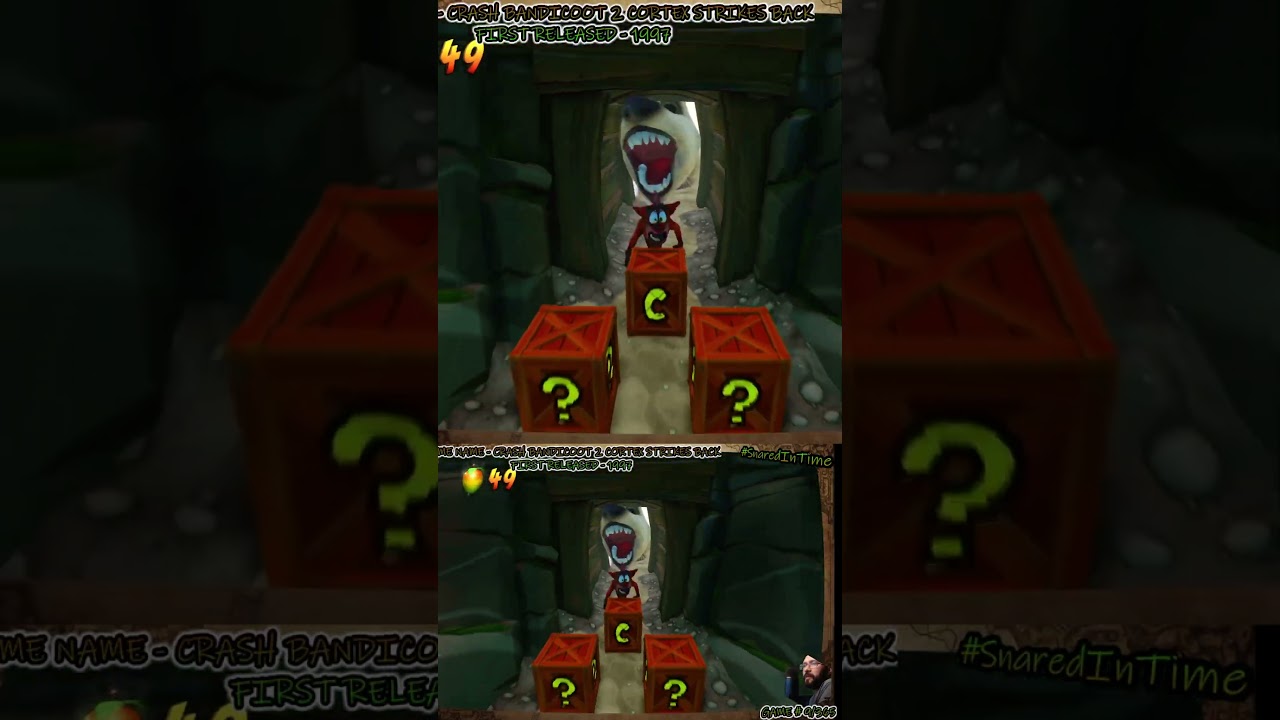 When Crash Bandicoot Turns Into an Indiana Jones Scene | 