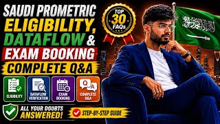 Saudi Arabia (Prometric, Eligibility, DataFlow & Exam Booking) | Complete Q&A