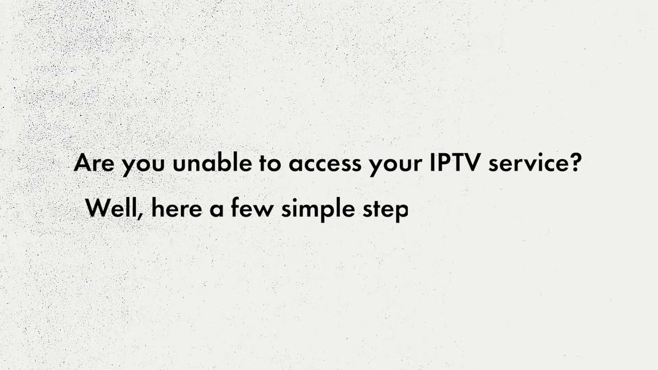 IPTV not working with Xfinity Internet?