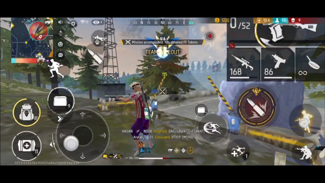 Solo vs Squad – 1 vs 4 Brutal Clutch - YouTube