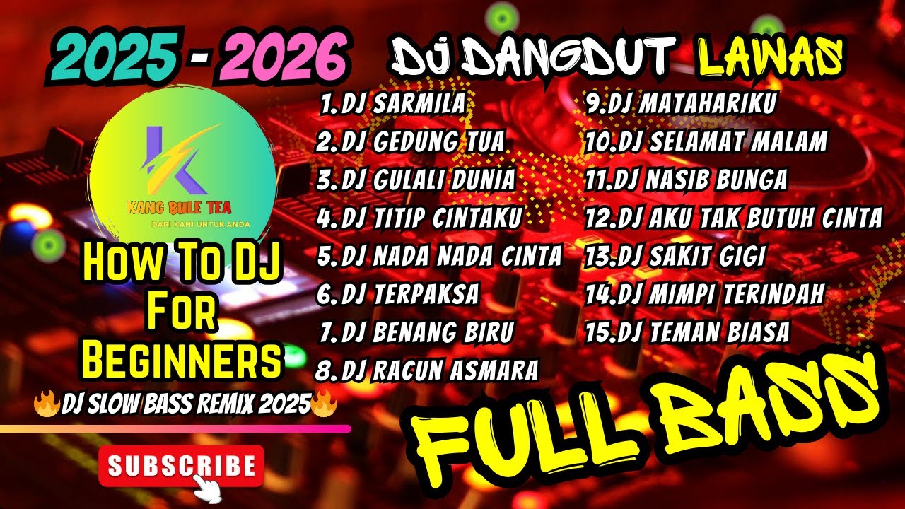 DJ DANGDUT LAWAS FULL BASS REMIX TERBARU 2025 ||  DJ SARMILA | DJ GEDUNG TUA